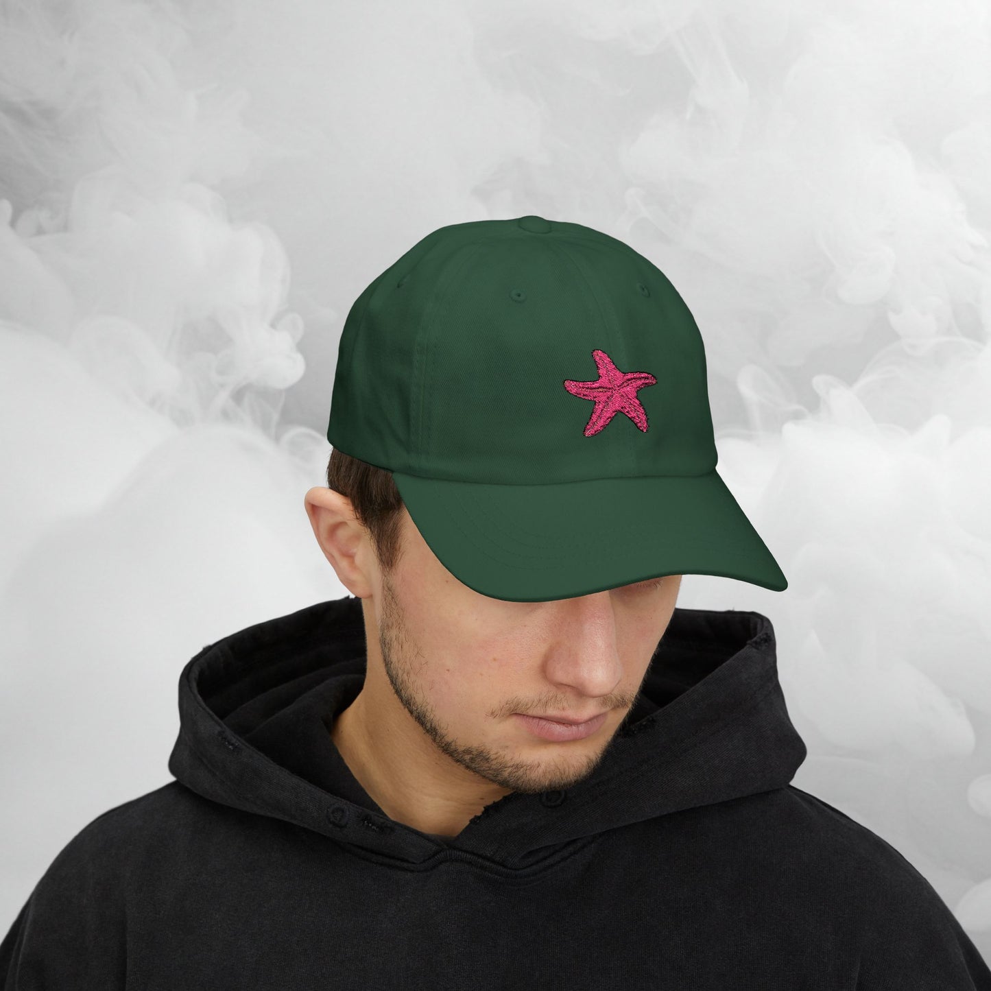 Embroidered Classic Dad Cap - Starfish