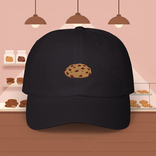 Embroidered Classic Dad Cap - Chocolate Chip Cookie