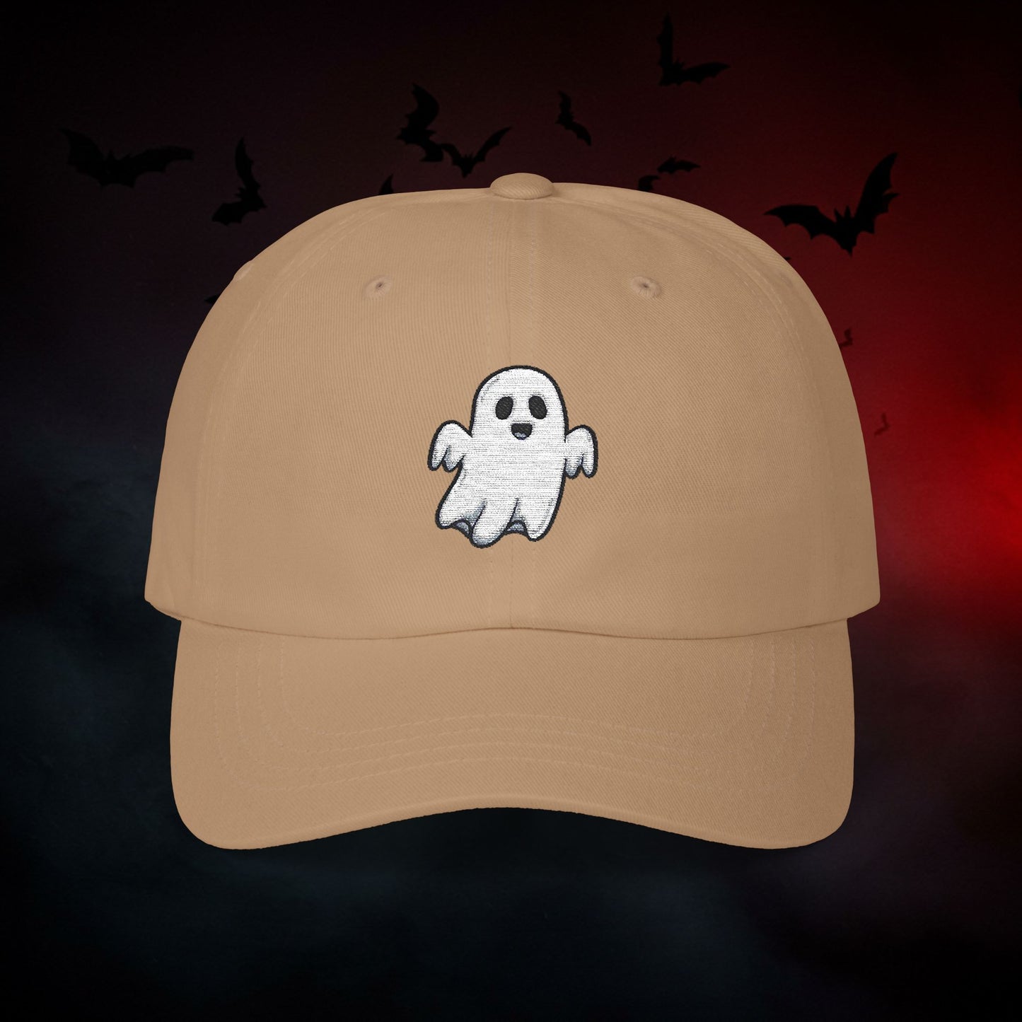 Embroidered Classic Dad Cap - Ghost