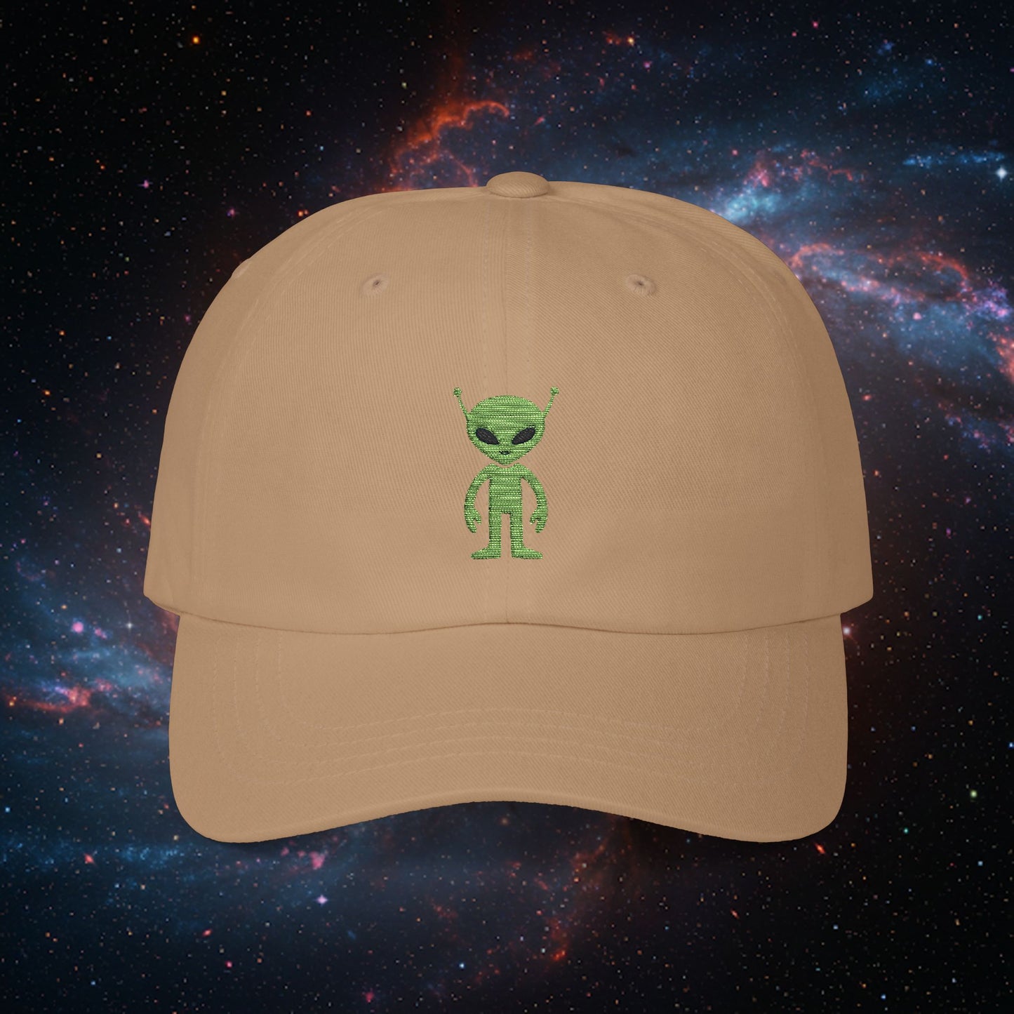 Embroidered Classic Dad Cap - Alien