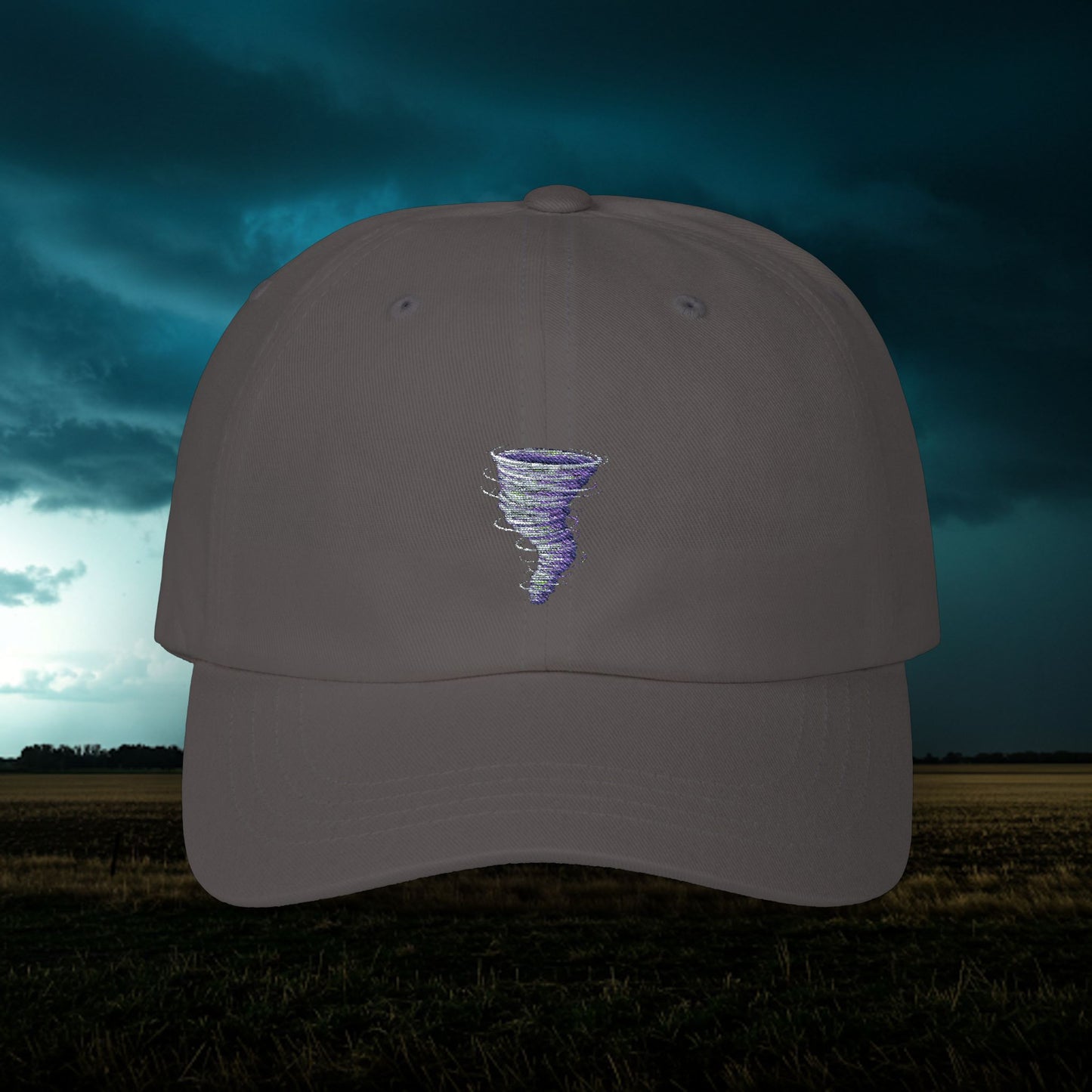 Embroidered Classic Dad Cap - Tornado