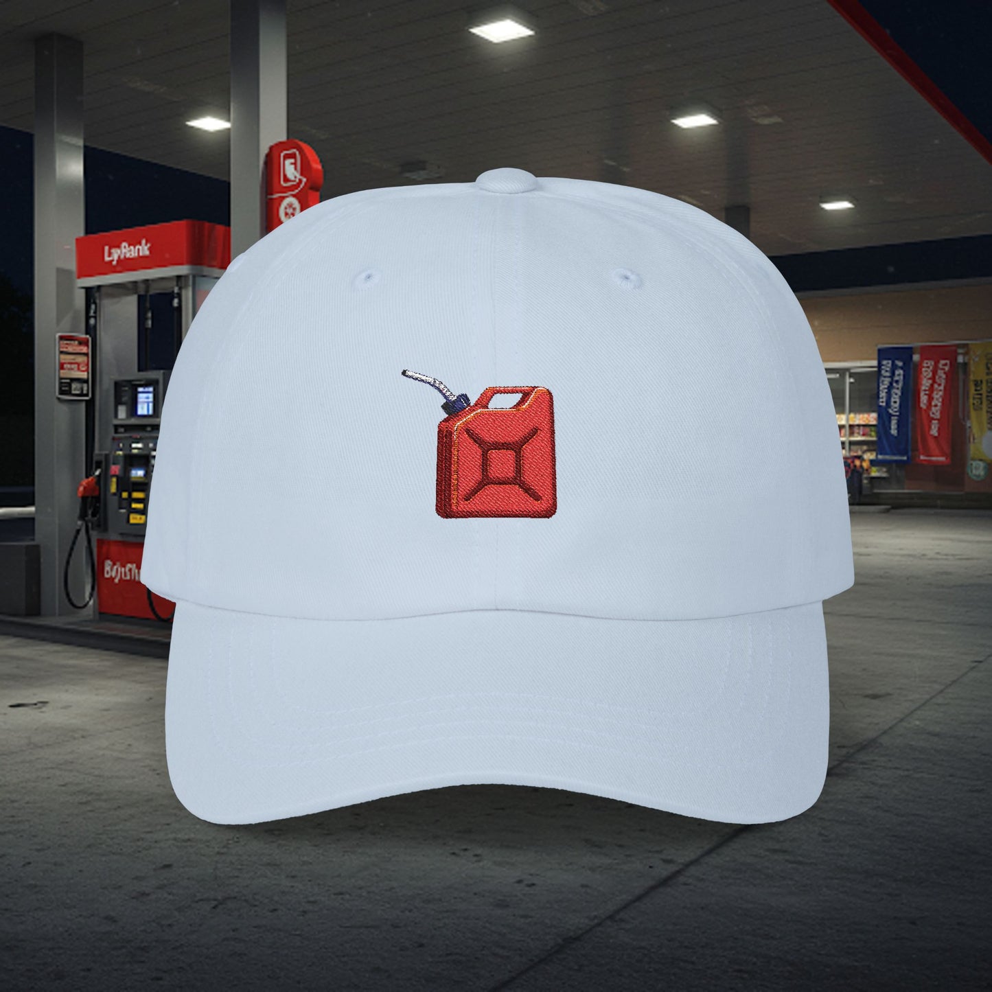 Embroidered Classic Dad Cap - Gas Can