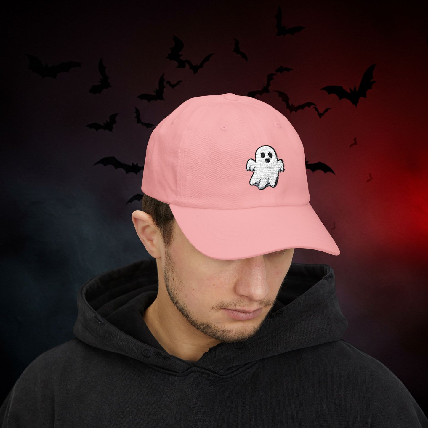 Embroidered Classic Dad Cap - Ghost
