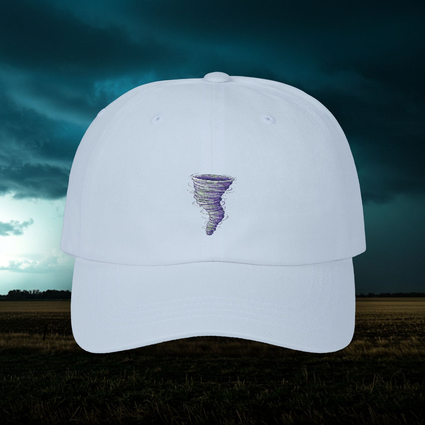 Embroidered Classic Dad Cap - Tornado