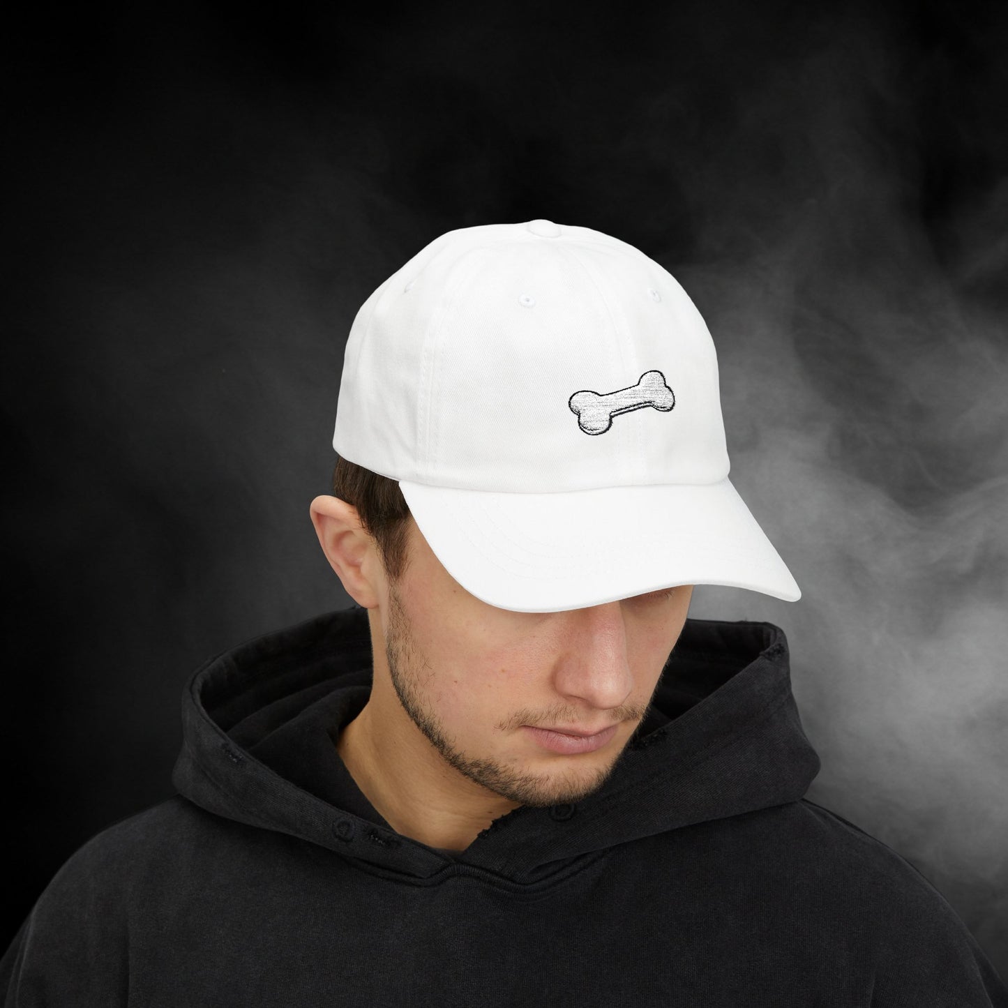 Embroidered Classic Dad Cap - Dog Bone