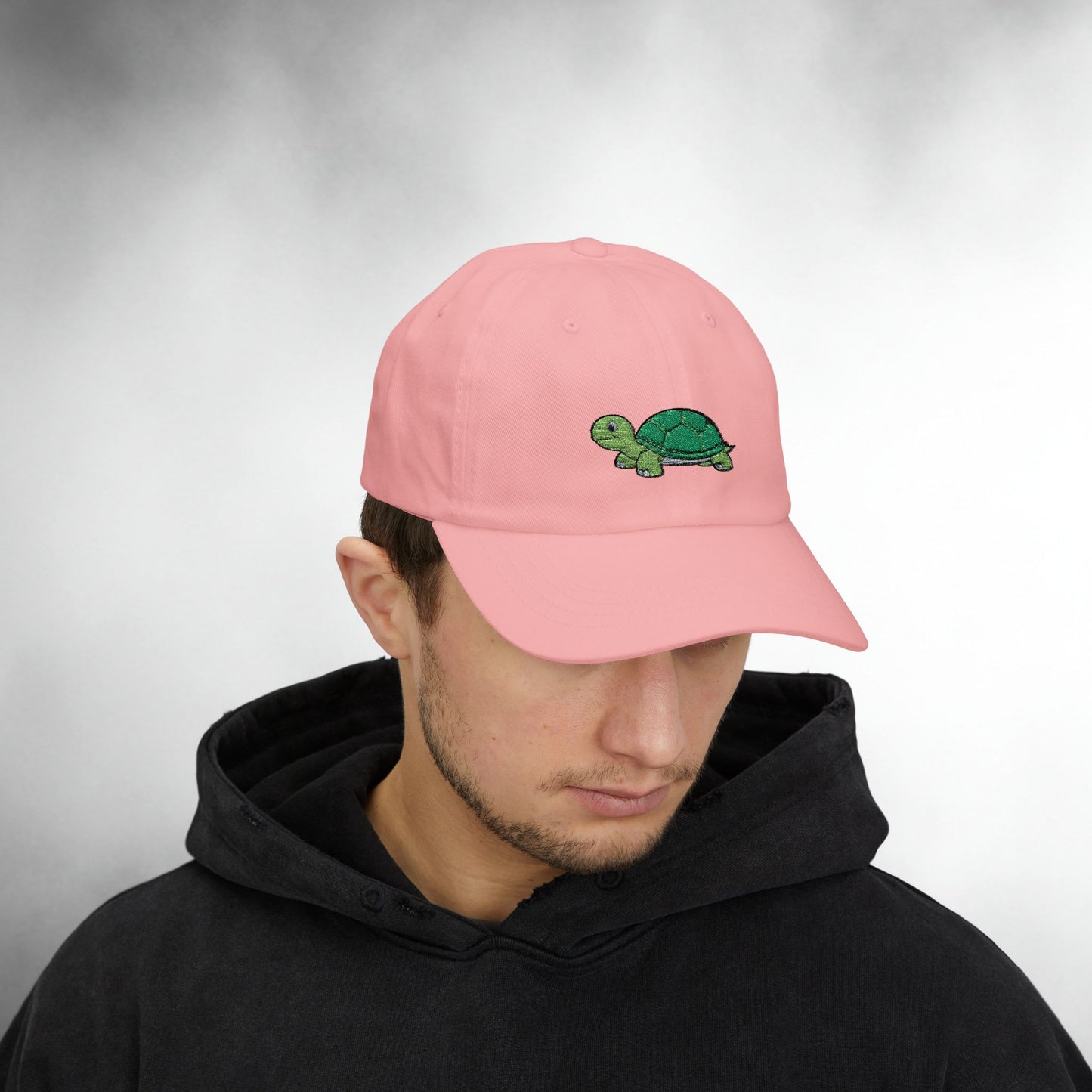 Embroidered Classic Dad Cap - Turtle
