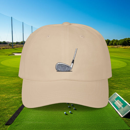 Embroidered Classic Dad Cap - Golf Club