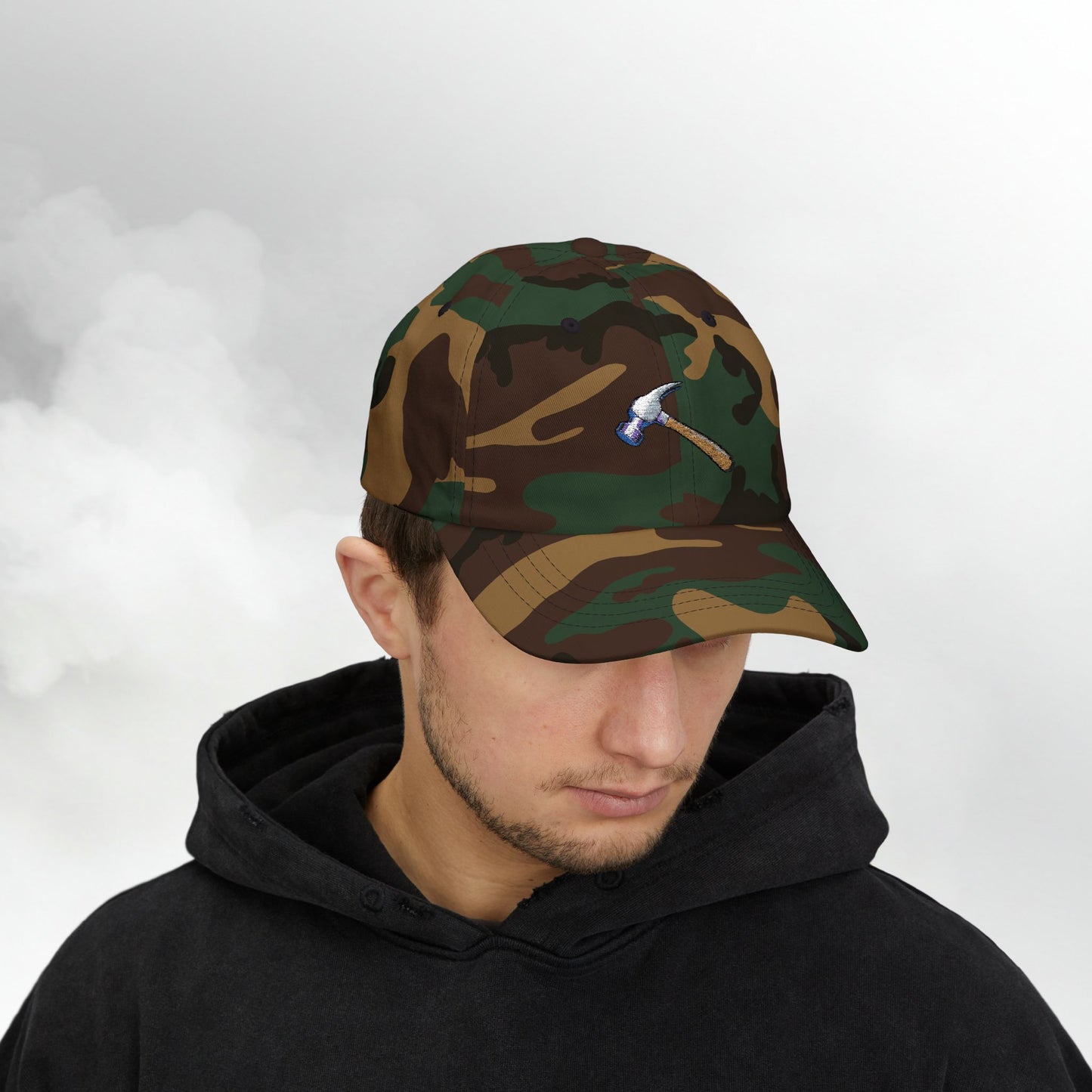 Embroidered Classic Dad Cap - Hammer