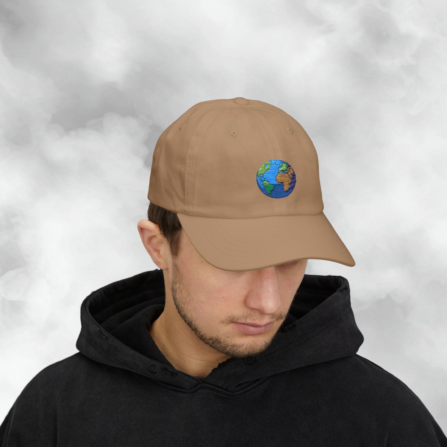 Embroidered Classic Dad Cap - Earth