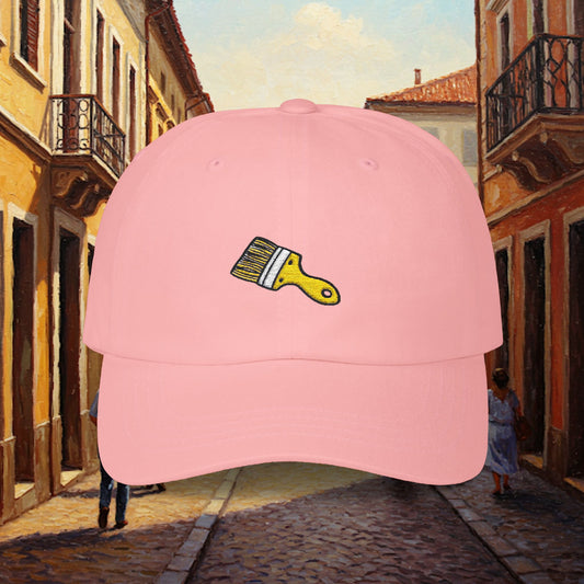 Embroidered Classic Dad Cap - Big Paint Brush