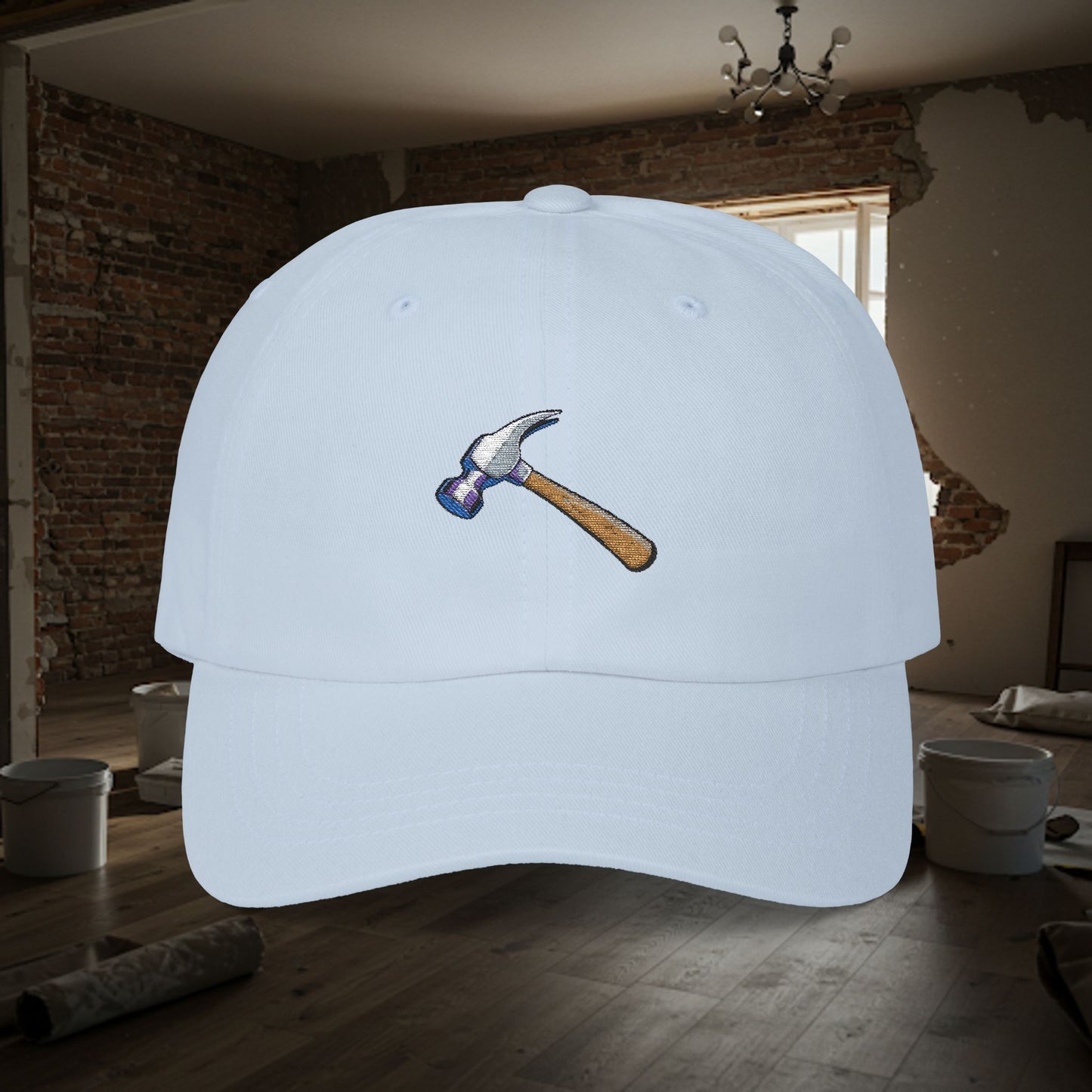 Embroidered Classic Dad Cap - Hammer