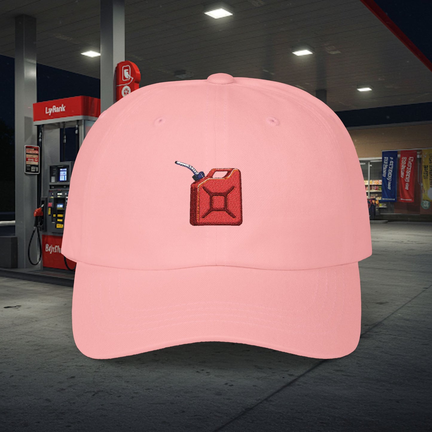 Embroidered Classic Dad Cap - Gas Can