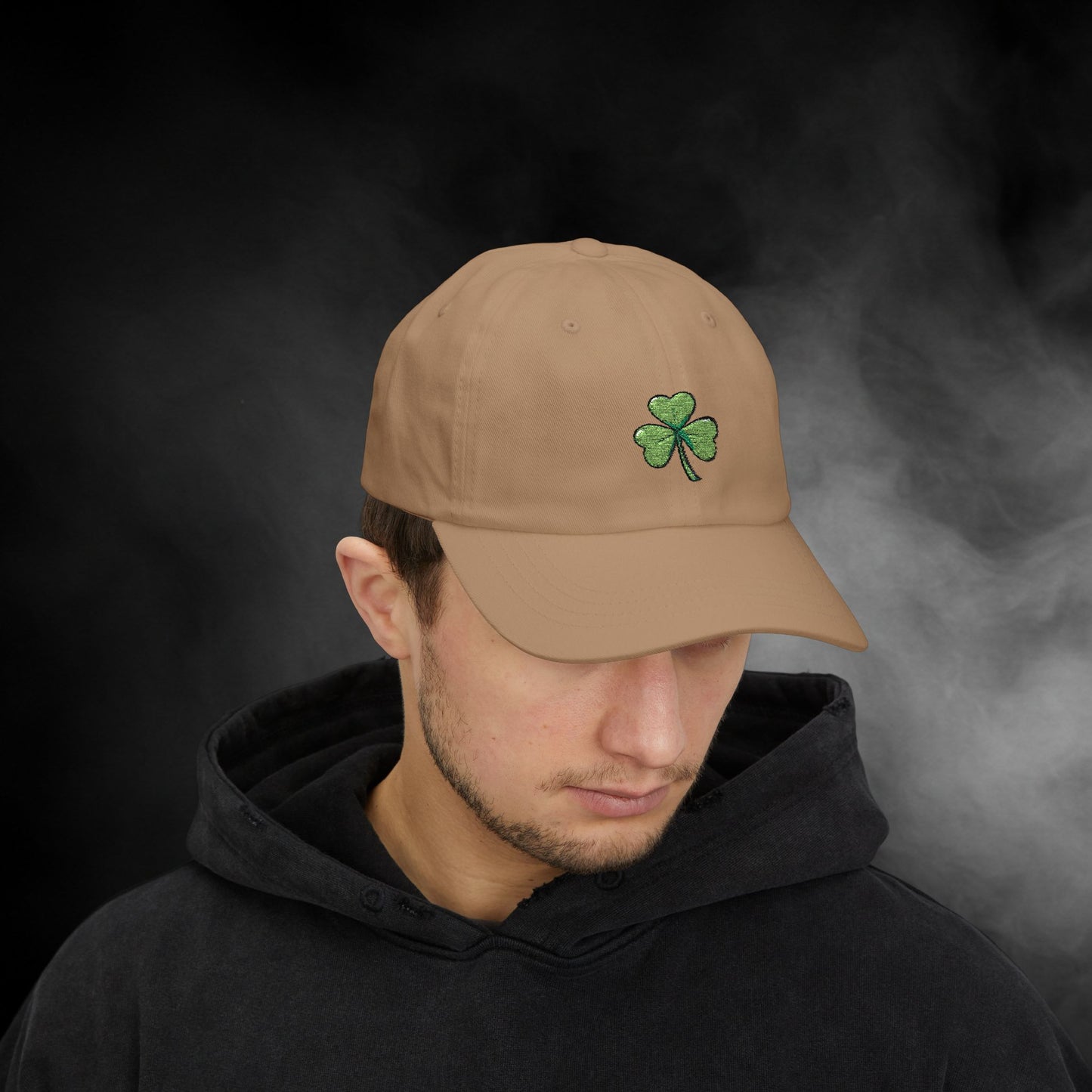 Embroidered Classic Dad Cap - Shamrock