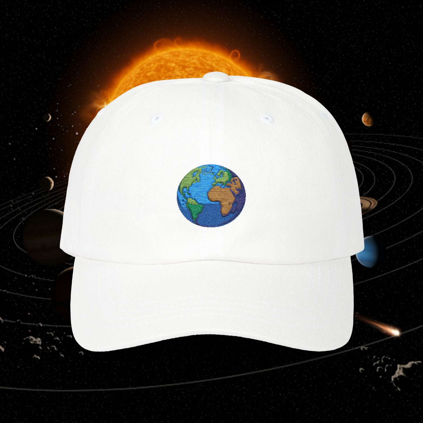 Embroidered Classic Dad Cap - Earth