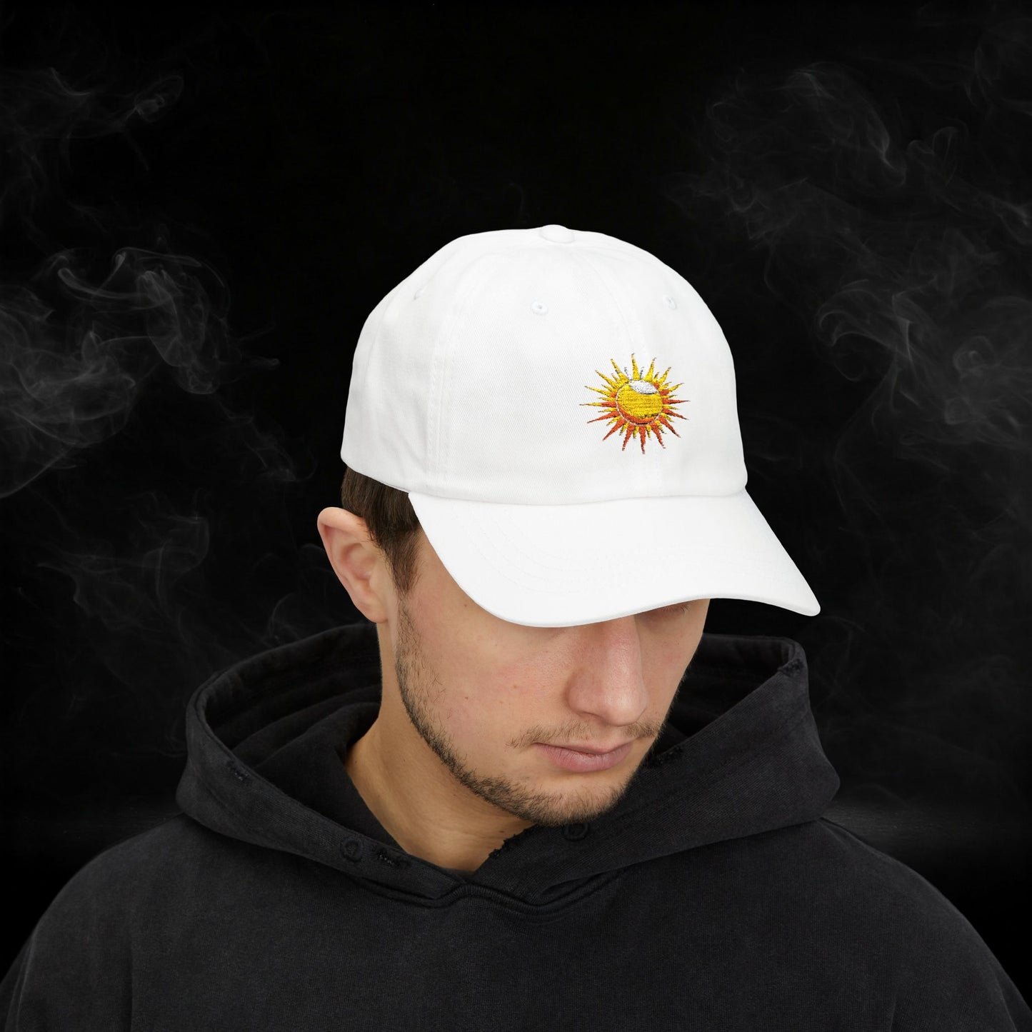 Embroidered Classic Dad Cap - Sun