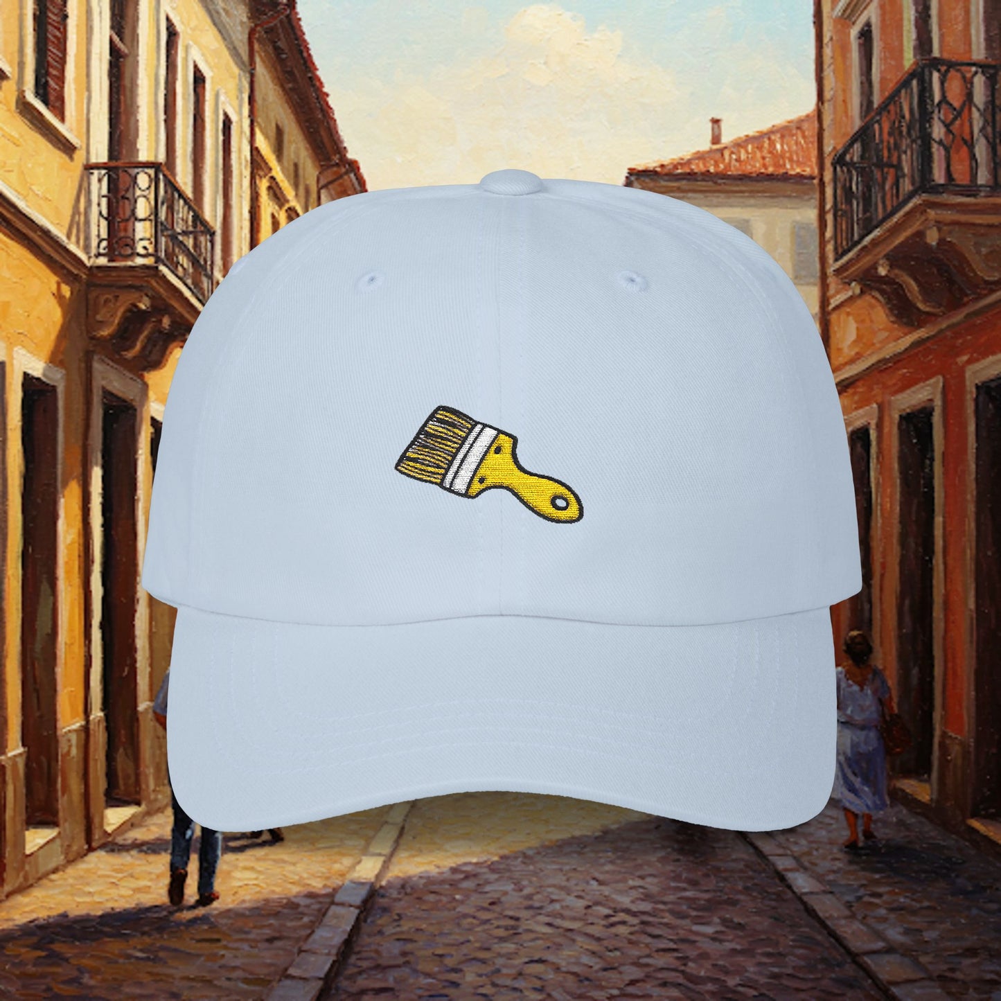 Embroidered Classic Dad Cap - Big Paint Brush