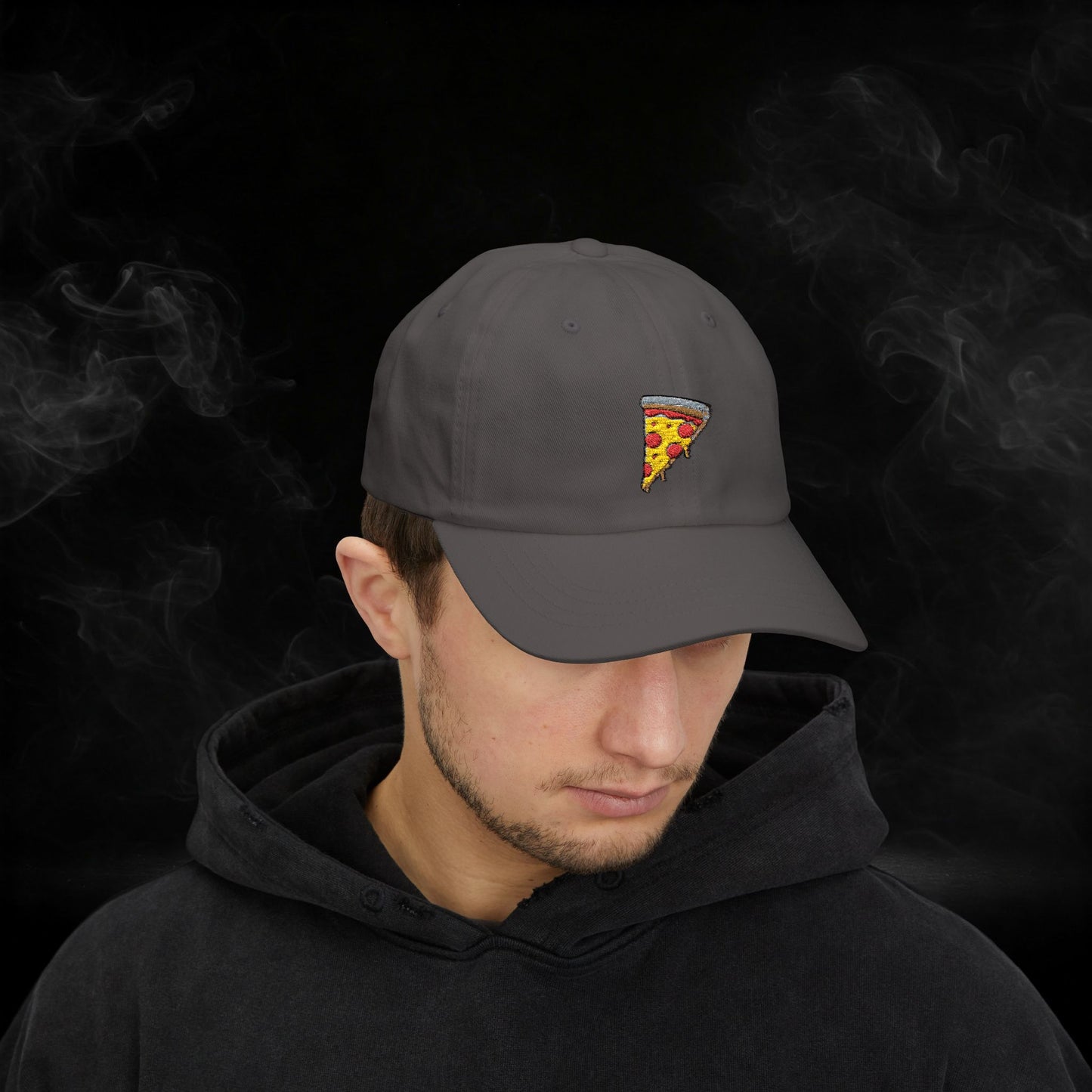 Copy of Embroidered Classic Dad Cap - Pizza