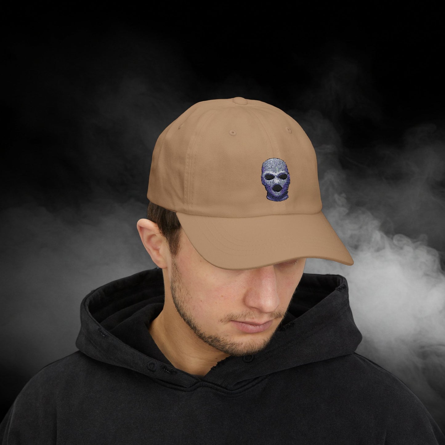 Embroidered Classic Dad Cap - Ski Mask