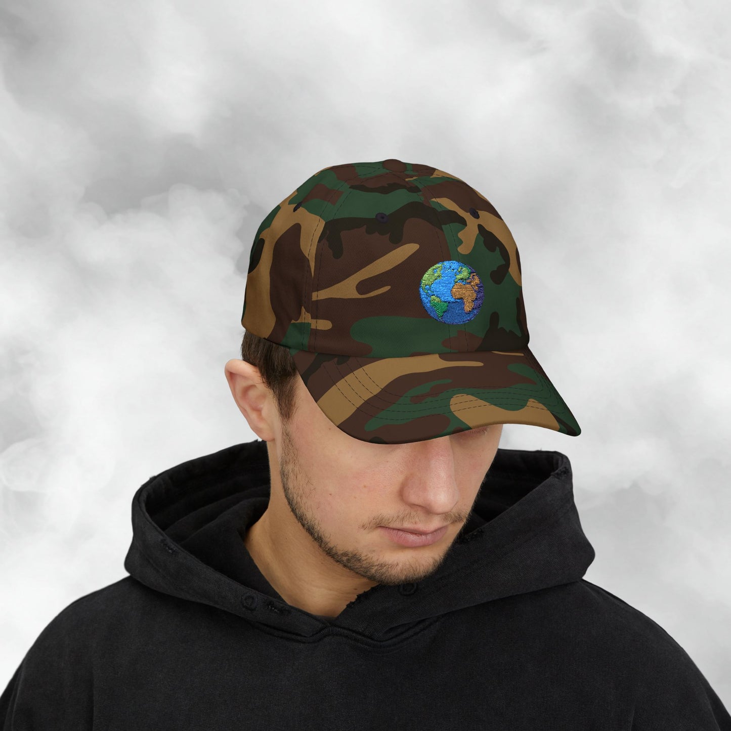 Embroidered Classic Dad Cap - Earth