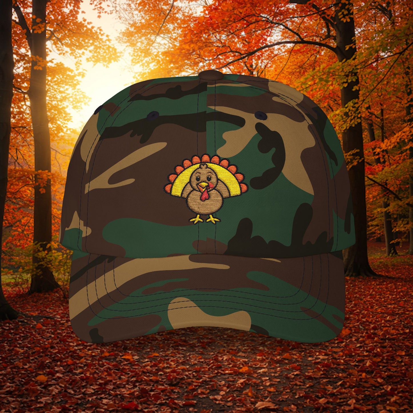 Embroidered Classic Dad Cap - Turkey