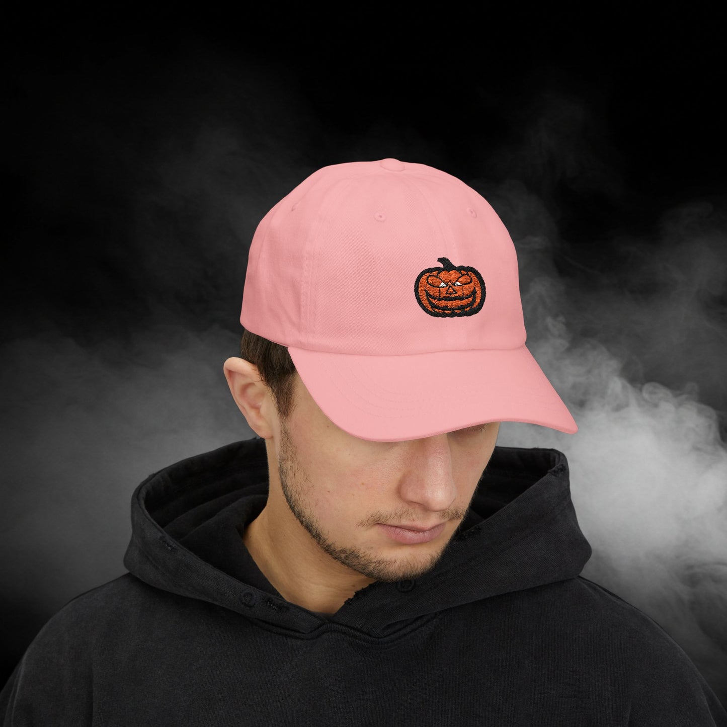 Embroidered Classic Dad Cap - Jack-O-Lantern