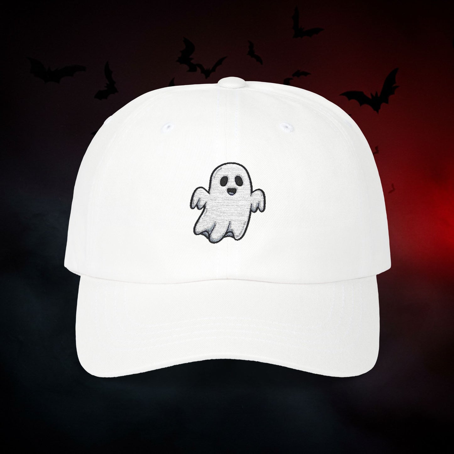 Embroidered Classic Dad Cap - Ghost