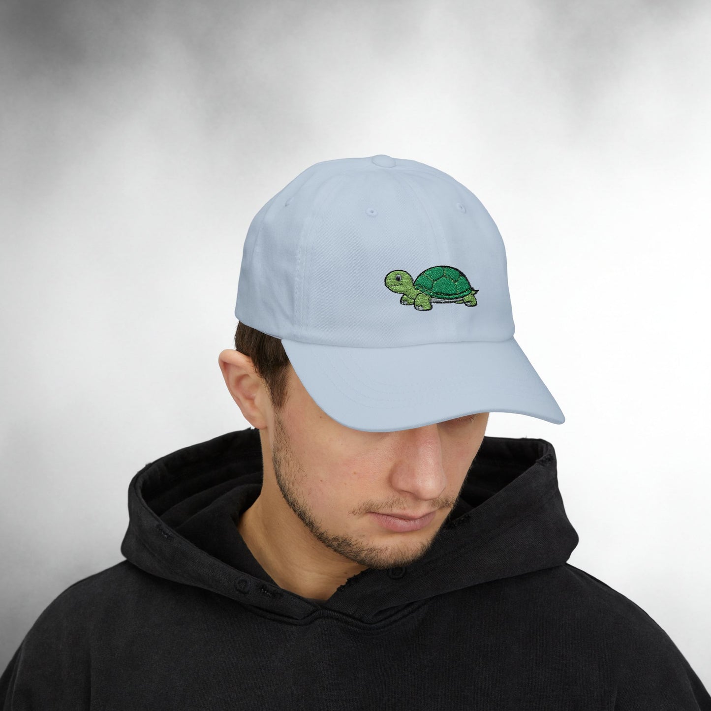 Embroidered Classic Dad Cap - Turtle