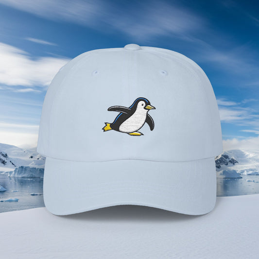 Embroidered Classic Dad Cap - Penguin