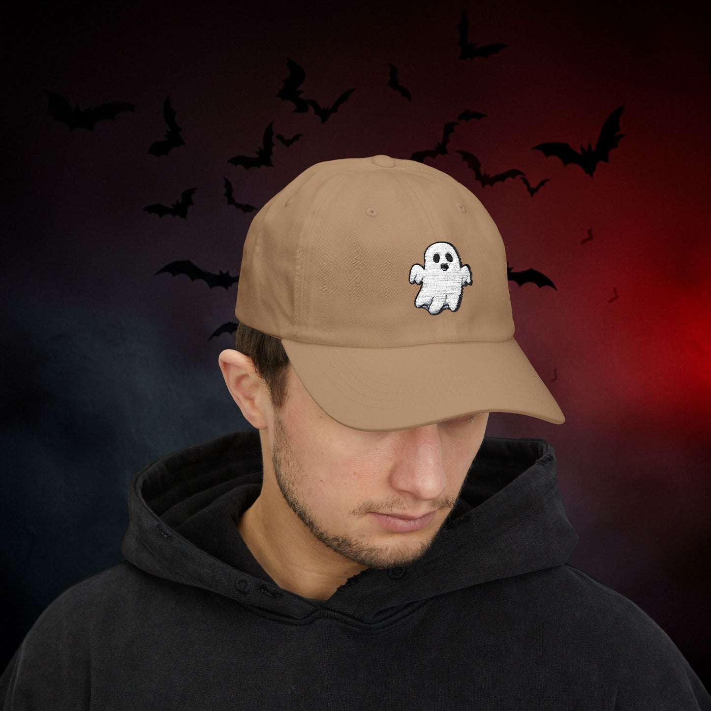 Embroidered Classic Dad Cap - Ghost