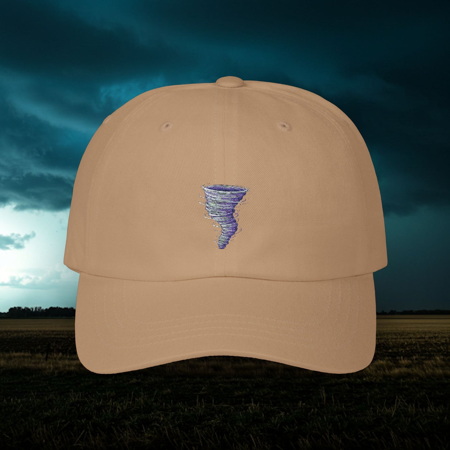 Embroidered Classic Dad Cap - Tornado