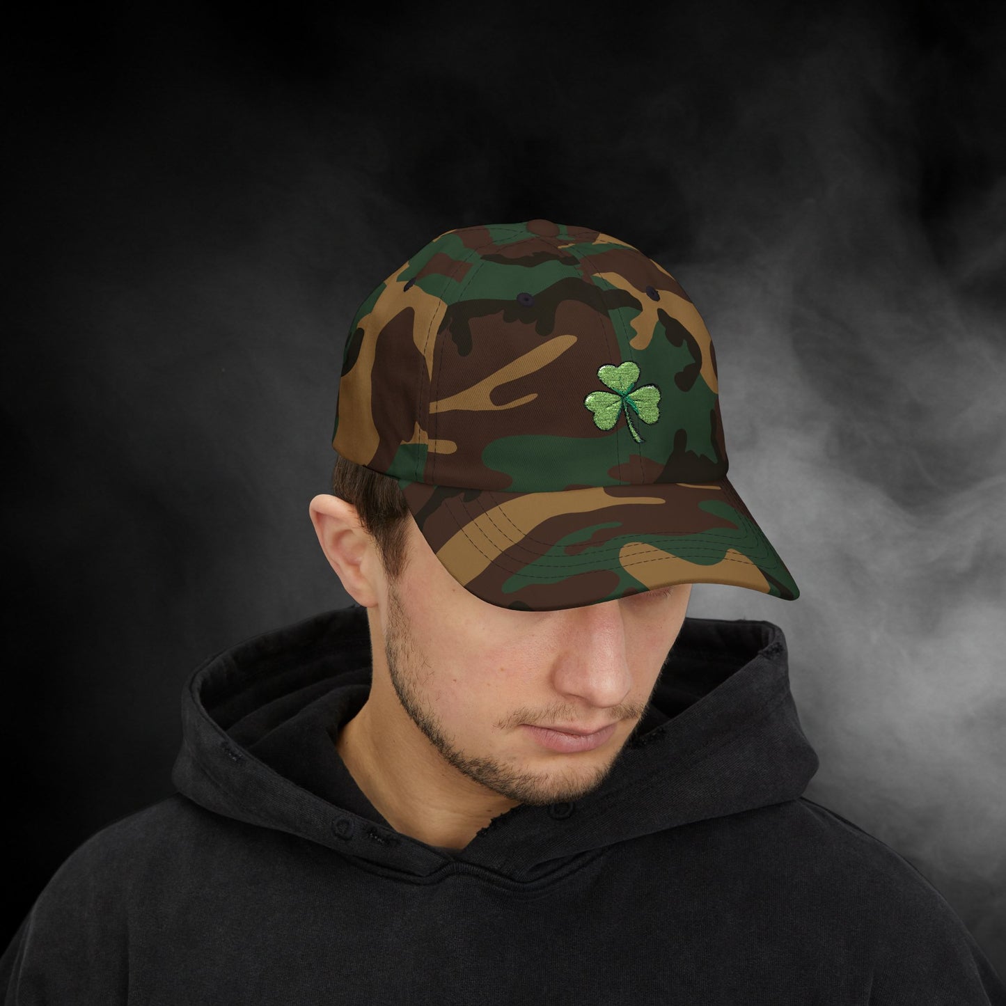 Embroidered Classic Dad Cap - Shamrock