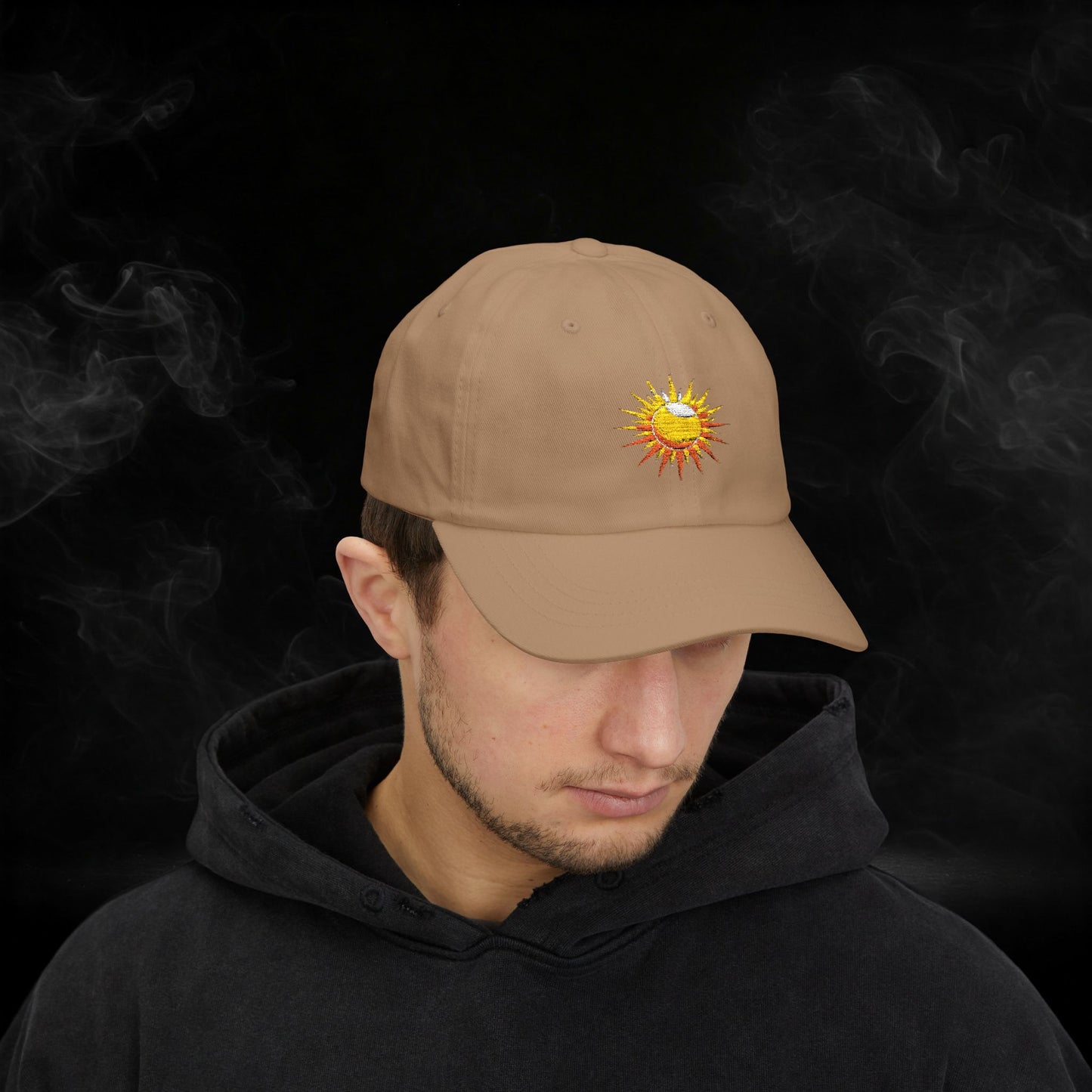 Embroidered Classic Dad Cap - Sun