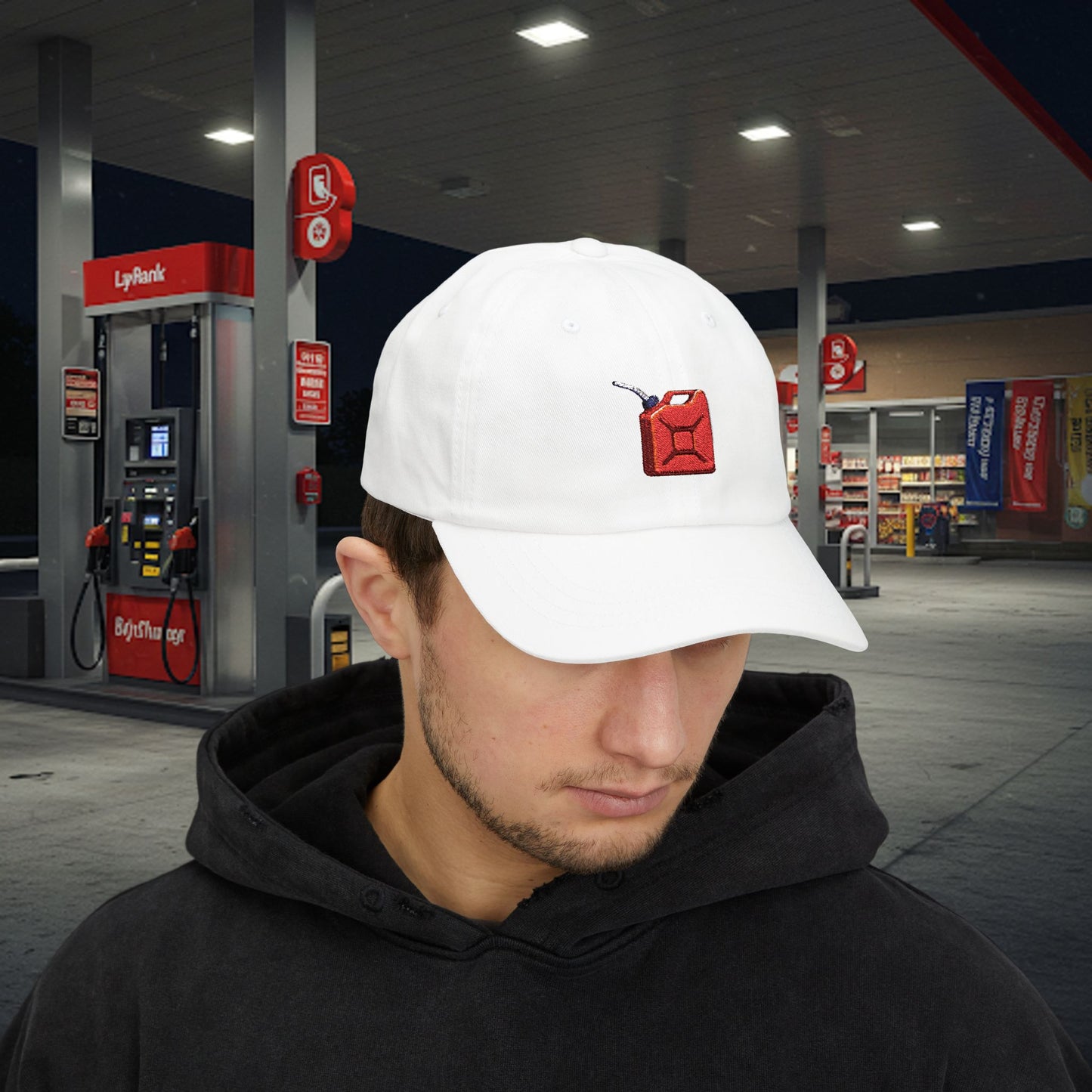 Embroidered Classic Dad Cap - Gas Can