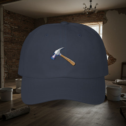 Embroidered Classic Dad Cap - Hammer