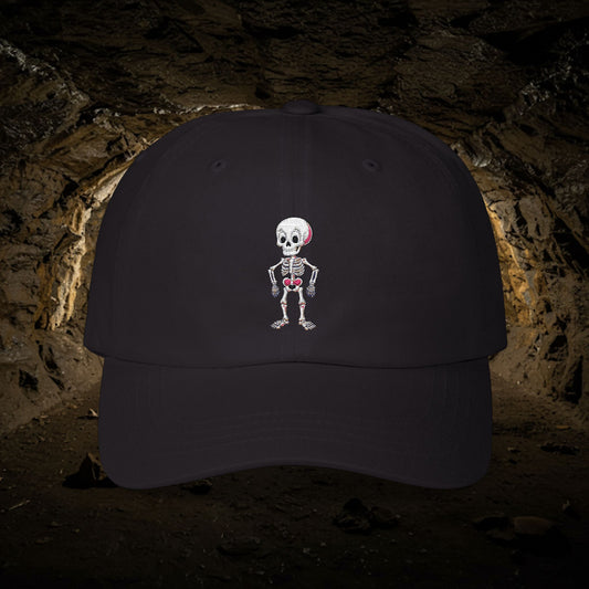 Embroidered Classic Dad Cap - Skeleton