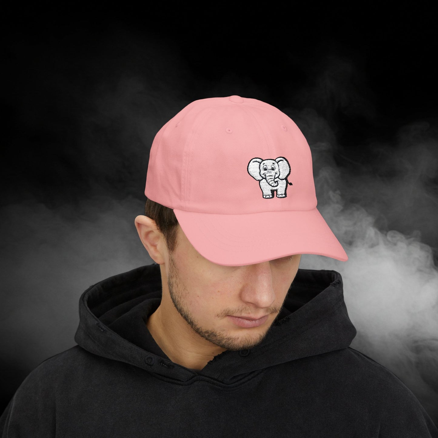 Embroidered Classic Dad Cap - Elephant