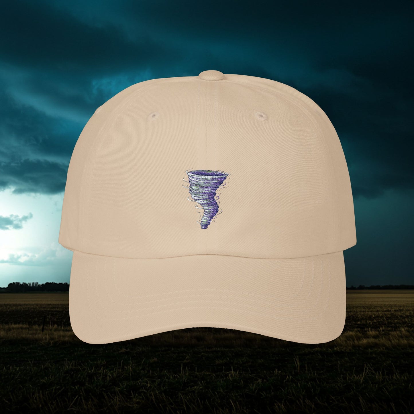 Embroidered Classic Dad Cap - Tornado