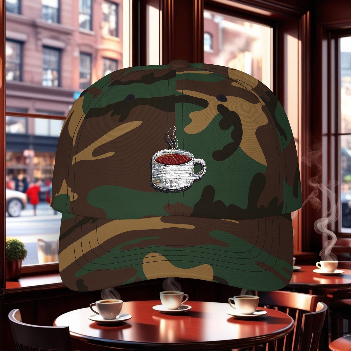 Embroidered Classic Dad Cap - Coffee Mug