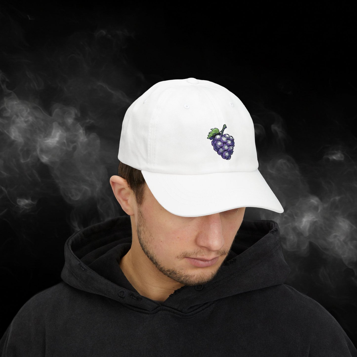 Embroidered Classic Dad Cap - Grape