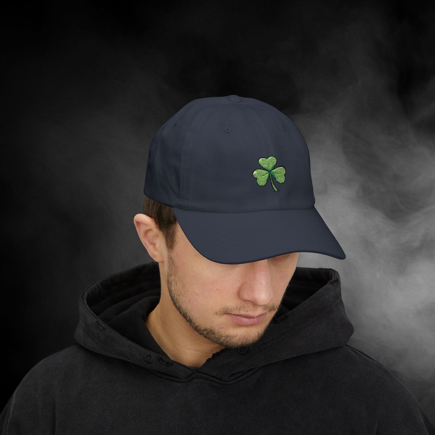 Embroidered Classic Dad Cap - Shamrock