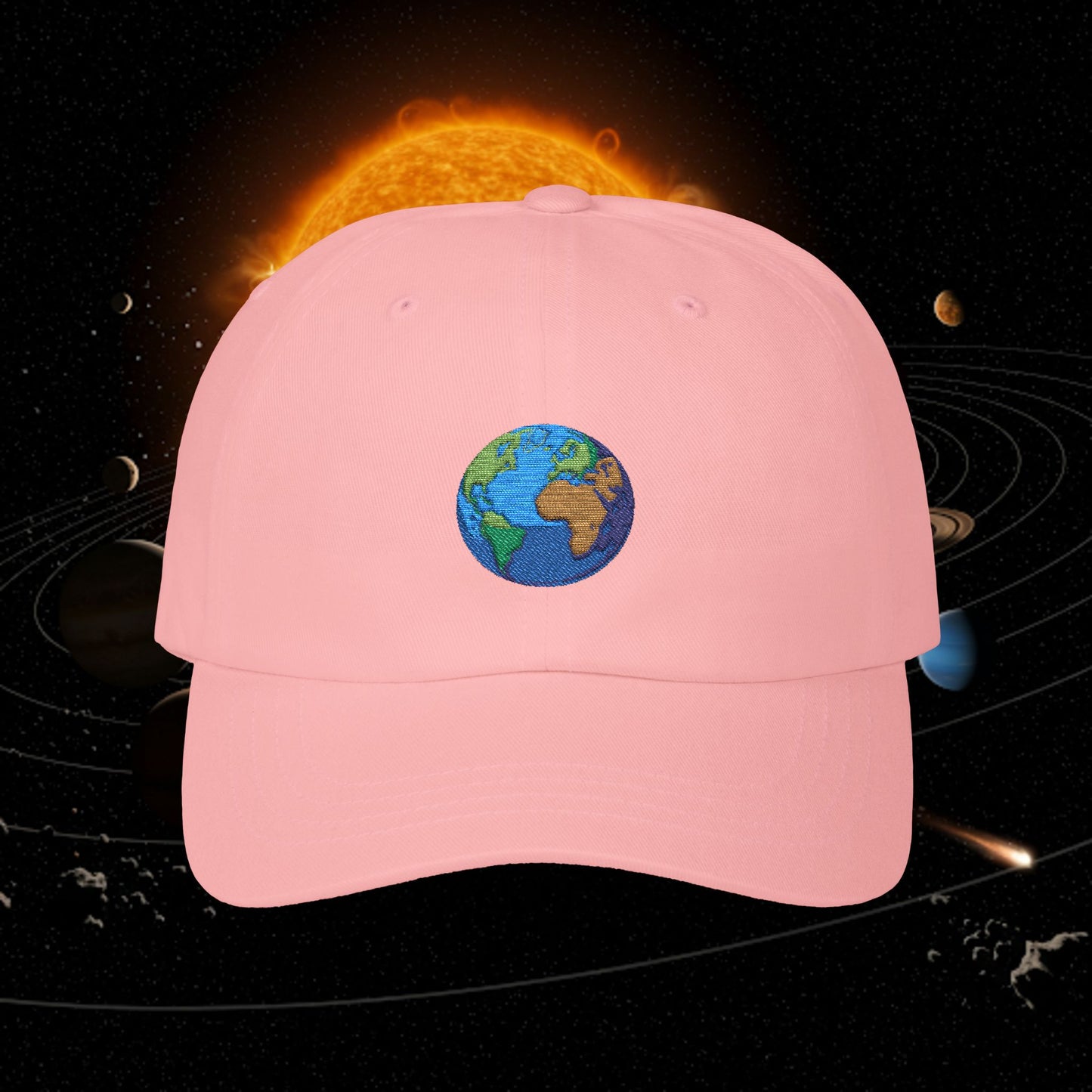 Embroidered Classic Dad Cap - Earth