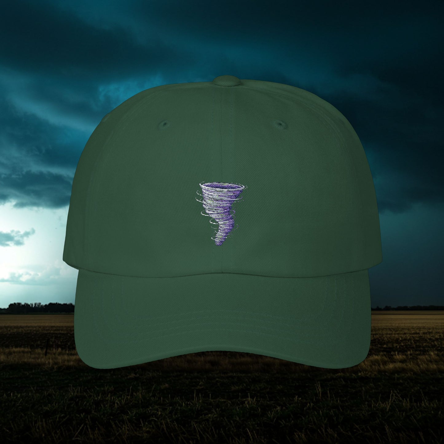Embroidered Classic Dad Cap - Tornado